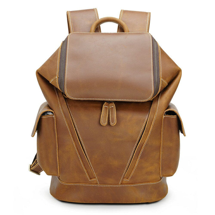 Soft Leather Backpack | BOSTON