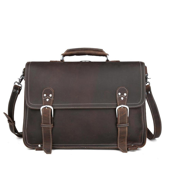 Tan Leather Shoulder Bag | CHARLESTON