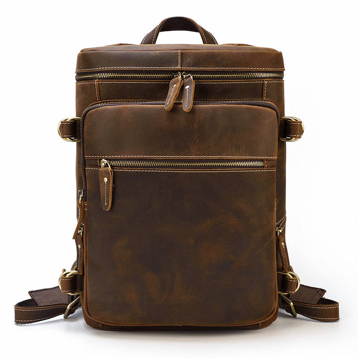 Leather Rucksack Backpack | GALVESTON