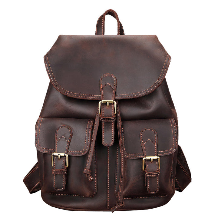 Leather Satchel Backpack | HELENA